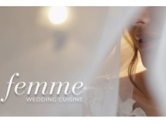 La Femme wedding cuisine